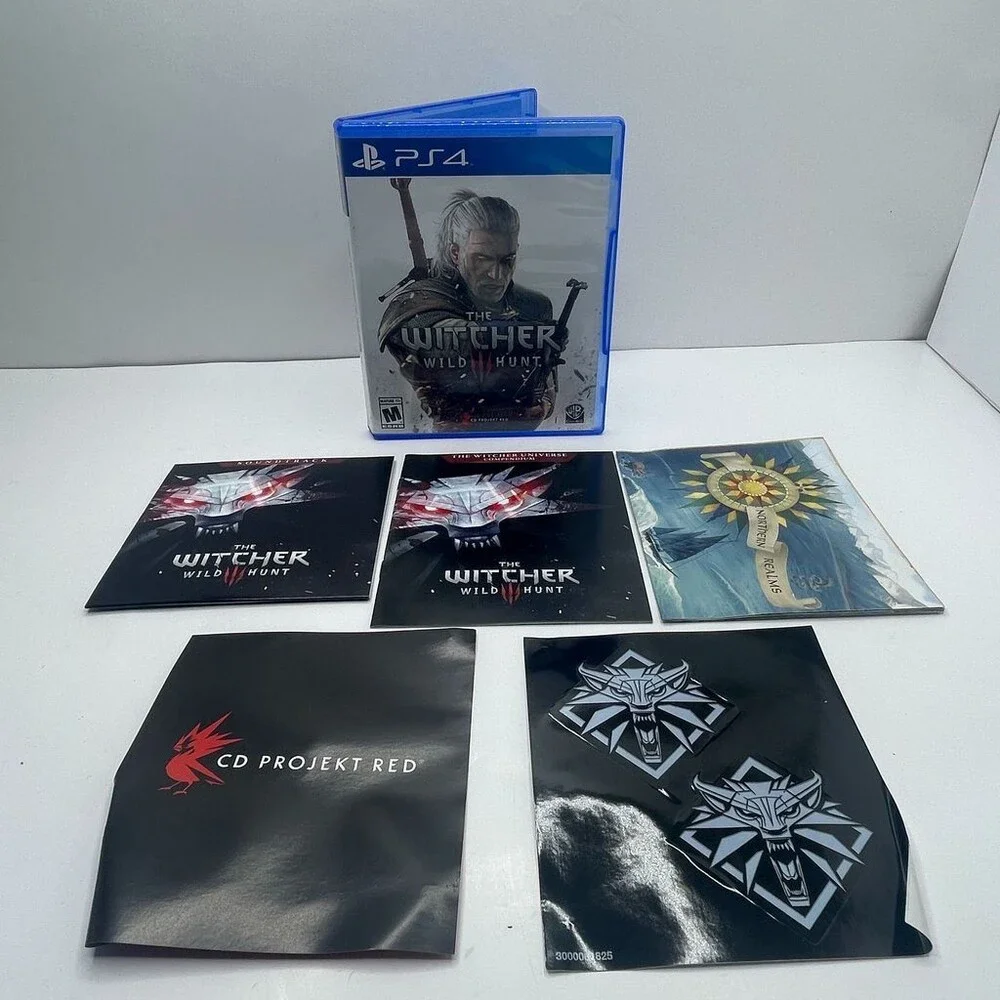 The Witcher 3: Wild Hunt (Sony PlayStation 4, 2015) Complete W/ Manual